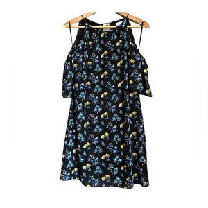 NWT! White House black‎ market floral cold shoulder dress